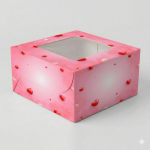 Lover : Cake Box for half kg-8x8x5 inch